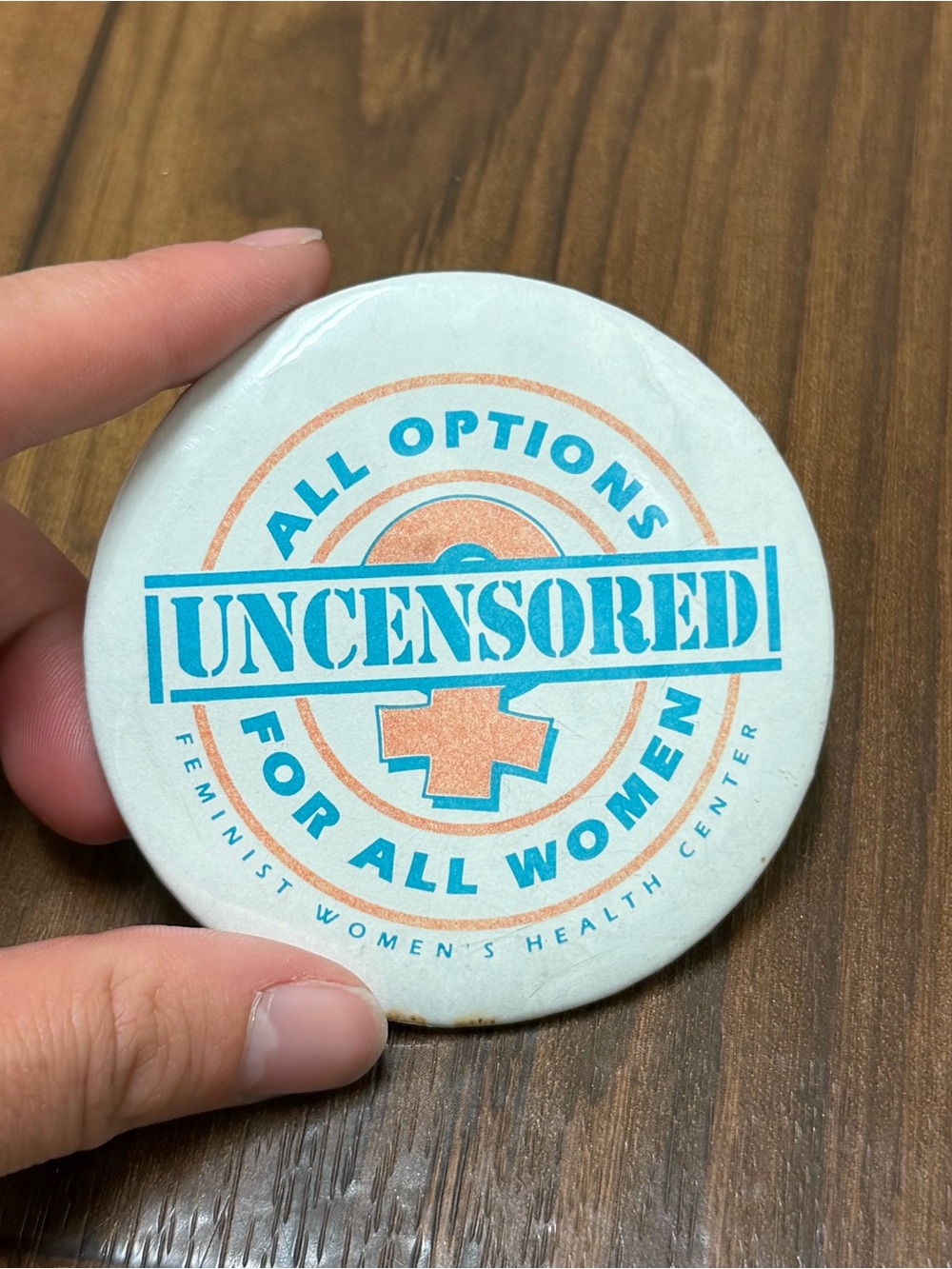 Vintage 1970s Women’s Rights Feminist Pin
